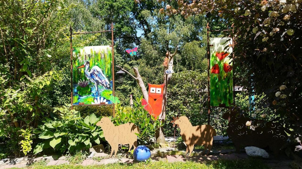 Neukirchen  Oeko-Ferienwohnung Im Landhaus Huebner מראה חיצוני תמונה